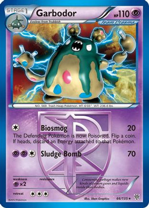 Garbodor (Team Plasma) (66) 66/135 - Plasma Storm Reverse Holofoil - Poke-Collect