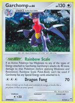 Garchomp 9/123 - Mysterious Treasures Reverse Holofoil - Poke-Collect
