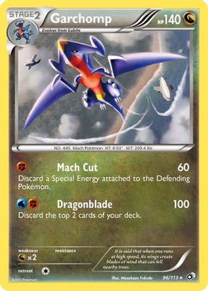 Garchomp 96/113 - Legendary Treasures Holofoil - Poke-Collect