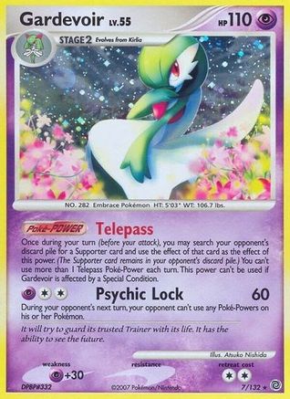 Gardevoir 7/132 - Secret Wonders Reverse Holofoil - Poke-Collect