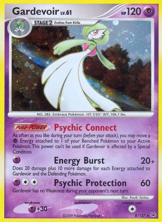 Gardevoir 8/127 - Platinum Holofoil - Poke-Collect