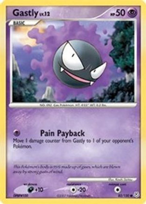 Gastly 82/130 - Diamond and Pearl Reverse Holofoil - Poke-Collect