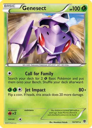 Genesect 10/101 - Plasma Blast - Poke-Collect