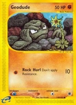 Geodude 110/165 - Expedition Reverse Holofoil - Poke-Collect