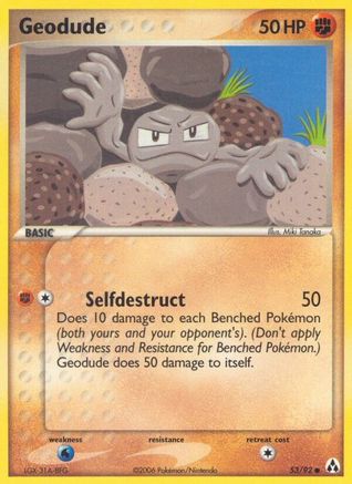 Geodude 53/92 - Legend Maker - Poke-Collect