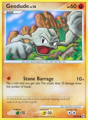 Geodude 65/99 - Arceus Reverse Holofoil