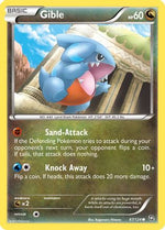 Gible (87) 87/124 - Dragons Exalted Reverse Holofoil - Poke-Collect