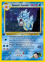 Giovanni's Gyarados 5/132 - Gym Challenge Unlimited Holofoil - Poke-Collect