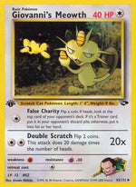 Giovanni's Meowth (43) 43/132 - Gym Challenge 1st Edition - Poke-Collect