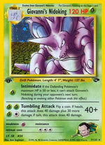 Giovanni's Nidoking 7/132 - Gym Challenge Unlimited Holofoil - Poke-Collect