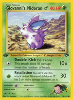 Giovanni's Nidoran M 76/132 - Gym Challenge 1st Edition - Poke-Collect