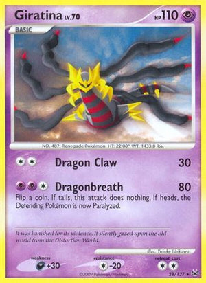 Giratina (28) 28/127 - Platinum Reverse Holofoil - Poke-Collect