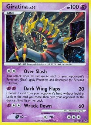 Giratina 10/127 - Platinum Reverse Holofoil