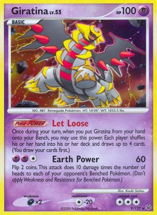 Giratina (9) 9/127 - Platinum Holofoil - Poke-Collect