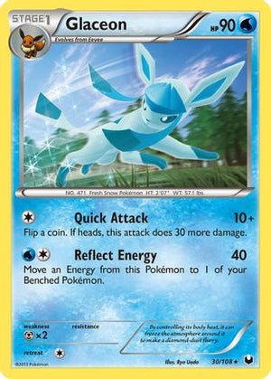 Glaceon 30/108 - Dark Explorers - Poke-Collect