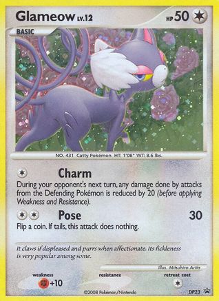 Glameow - DP23 DP23/56 - Diamond and Pearl Promos Holofoil - Poke-Collect