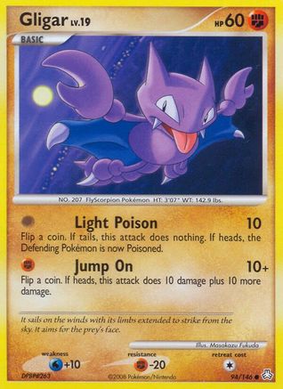 Gligar (94) 94/146 - Legends Awakened Reverse Holofoil - Poke-Collect