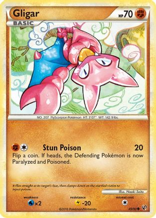 Gligar 49/90 - Undaunted - Poke-Collect