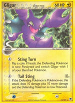 Gligar (Delta Species) 16/101 - Dragon Frontiers Reverse Holofoil - Poke-Collect