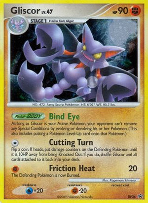 Gliscor - DP36 DP36/56 - Diamond and Pearl Promos Holofoil - Poke-Collect