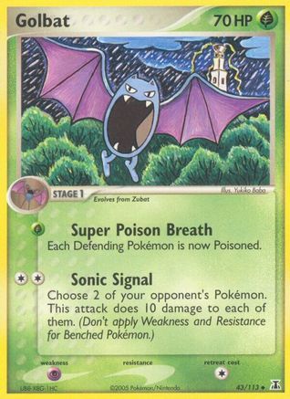 Golbat 43/113 - Delta Species - Poke-Collect