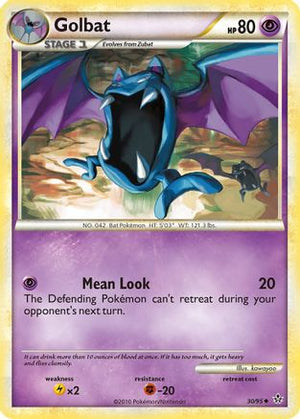 Golbat 30/95 - Unleashed Reverse Holofoil - Poke-Collect