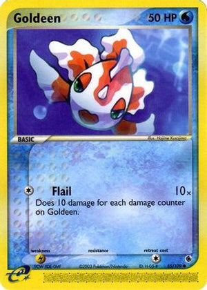 Goldeen 55/109 - Ruby and Sapphire Reverse Holofoil - Poke-Collect