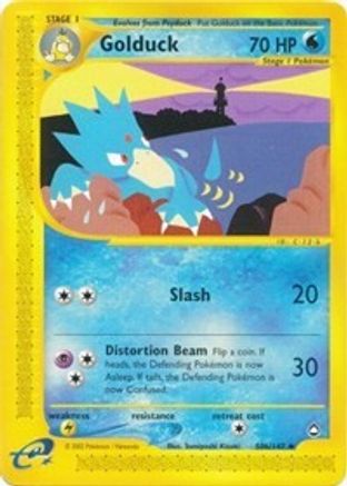 Golduck (50b) 50b - Aquapolis - Poke-Collect