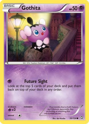 Gothita 55/124 - Dragons Exalted - Poke-Collect