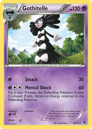 Gothitelle (48) 48/98 - Emerging Powers Reverse Holofoil - Poke-Collect