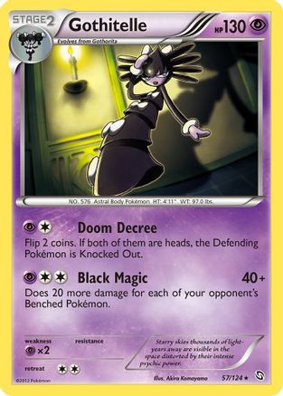 Gothitelle 57/124 - Dragons Exalted - Poke-Collect