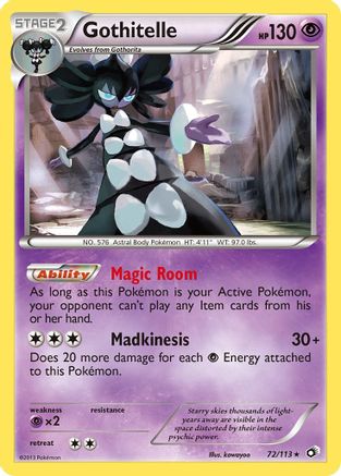 Gothitelle 72/113 - Legendary Treasures Holofoil - Poke-Collect