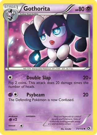 Gothorita 71/113 - Legendary Treasures - Poke-Collect