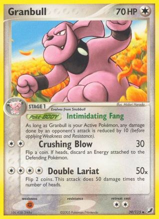 Granbull 39/115 - Unseen Forces - Poke-Collect