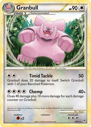 Granbull 26/95 - Call of Legends - Poke-Collect