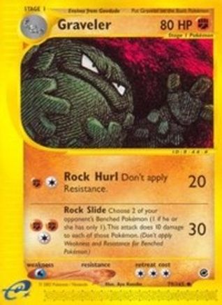 Graveler 79/165 - Expedition Reverse Holofoil - Poke-Collect