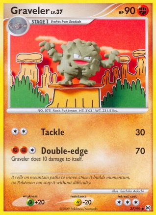 Graveler 37/99 - Arceus Reverse Holofoil - Poke-Collect
