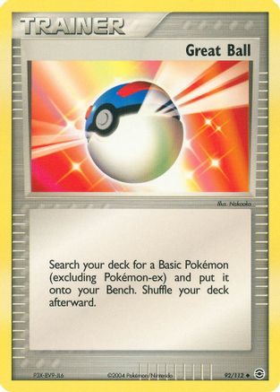 Great Ball 92/112 - FireRed & LeafGreen - Poke-Collect
