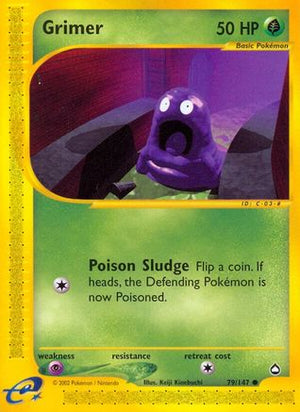 Grimer 79/147 - Aquapolis - Poke-Collect