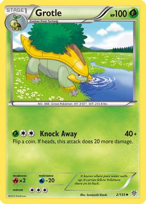 Grotle 2/135 - Plasma Storm Reverse Holofoil - Poke-Collect