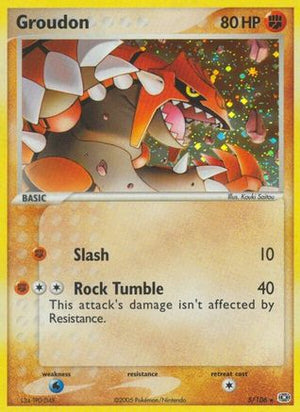 Groudon - 005/106 5/106 - Emerald - Poke-Collect