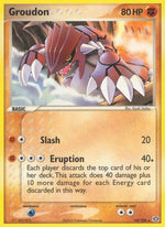 Groudon - 014/106 14/106 - Emerald Reverse Holofoil - Poke-Collect