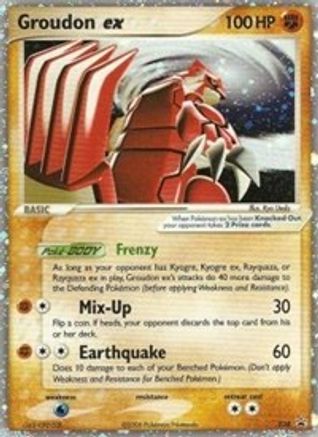 Groudon ex - 038 (EX Collector's Tins) 38/40 - Nintendo Promos Holofoil - Poke-Collect