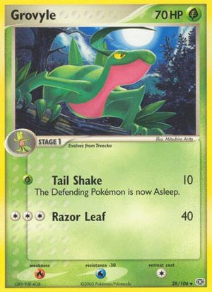 Grovyle 28/106 - Emerald