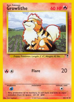 Growlithe 45/110 - Legendary Collection - Poke-Collect