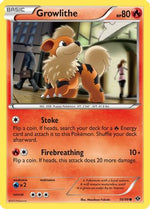 Growlithe (10) 10/99 - Next Destinies Reverse Holofoil - Poke-Collect
