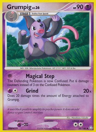 Grumpig 56/146 - Legends Awakened - Poke-Collect