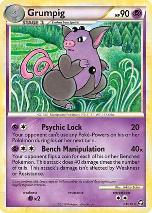 Grumpig 23/102 - Triumphant - Poke-Collect