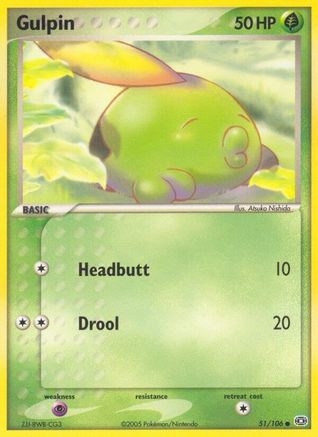 Gulpin 51/106 - Emerald - Poke-Collect
