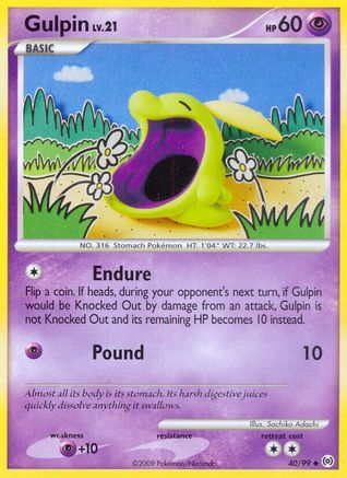 Gulpin (40) 40/99 - Arceus - Poke-Collect